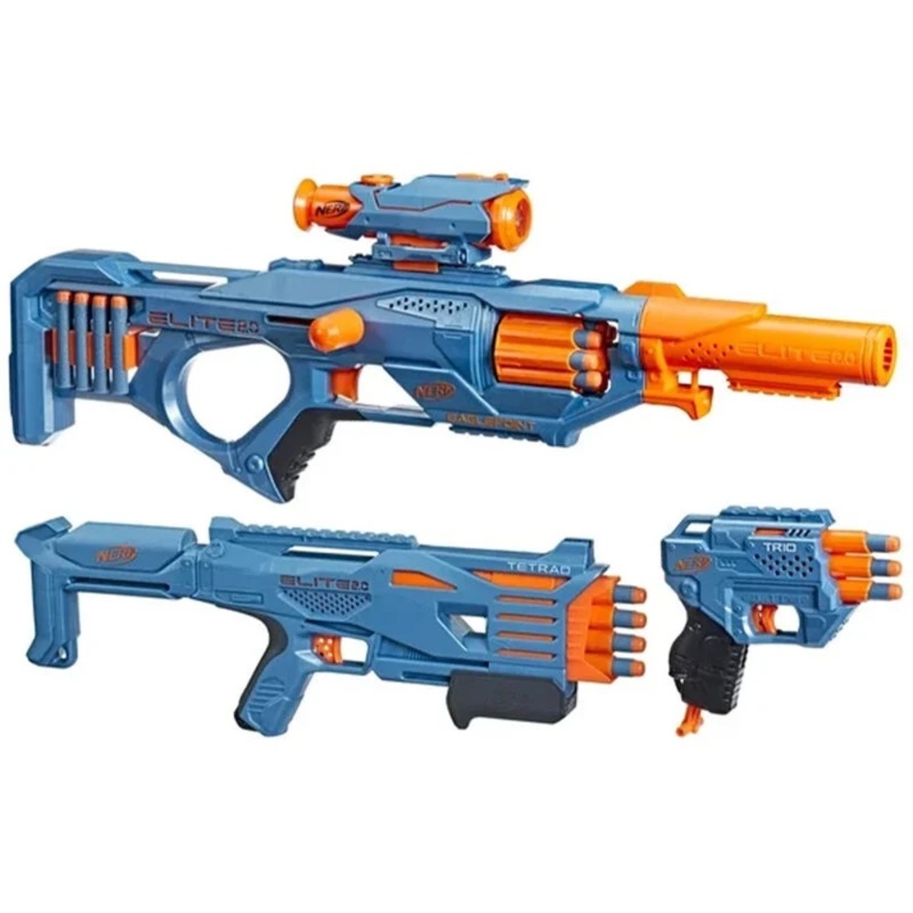 Nerf Elite 2.0 Ultimate 3-Blasters Pack